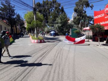 Así están las calles potosinas este miércoles.