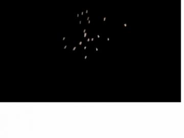 Un fenómeno de luces en el cielo asombró a potosinos
