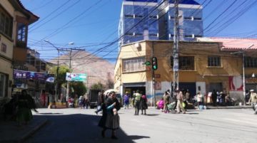 Así están las calles potosinas este miércoles.