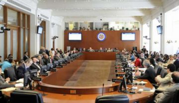 La cita es desde este mediodía en el Salón Simón Bolívar de la sede de la OEA en Washington.