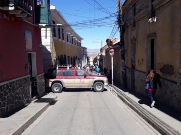 Así están las calles potosinas este miércoles.