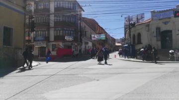 Así están las calles potosinas este miércoles.