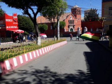 Así están las calles potosinas este miércoles.