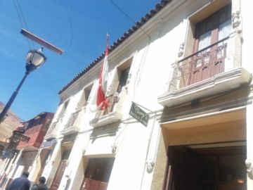 Banderas potosinas están en la ciudad.
