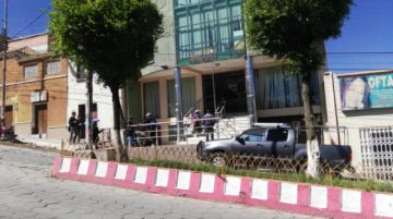 La circulación de motorizados fue mermando con el paso de las horas.