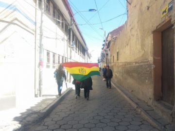 Varias calles lucen este panorama en la ciudad.