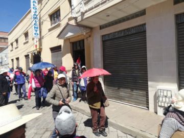 La circulación de motorizados fue mermando con el paso de las horas.