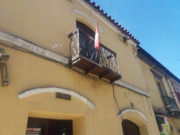 Banderas potosinas están en la ciudad.