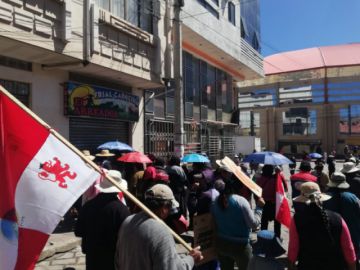 La circulación de motorizados fue mermando con el paso de las horas.