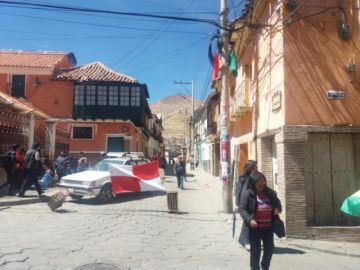 Banderas potosinas están en la ciudad.