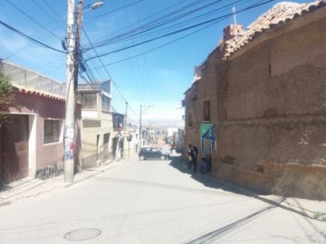 Varias calles lucen este panorama en la ciudad.