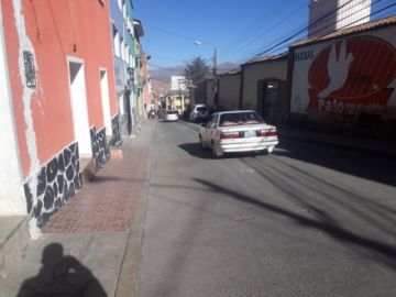 Panorama de las calles por la mañana