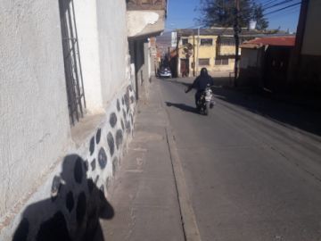 Panorama de las calles por la mañana