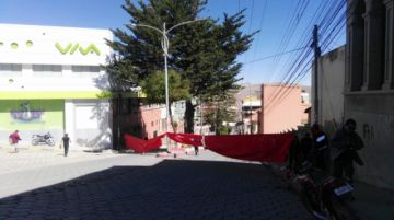 Panorama de las calles por la mañana