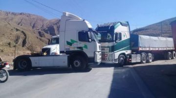 Bloqueo en garita.