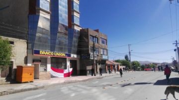 Panorama de las calles por la mañana