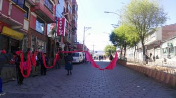 Panorama de las calles por la mañana