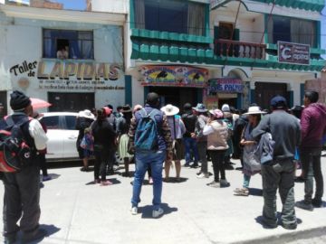 Bloqueo de calles