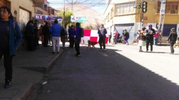Panorama de las calles por la mañana