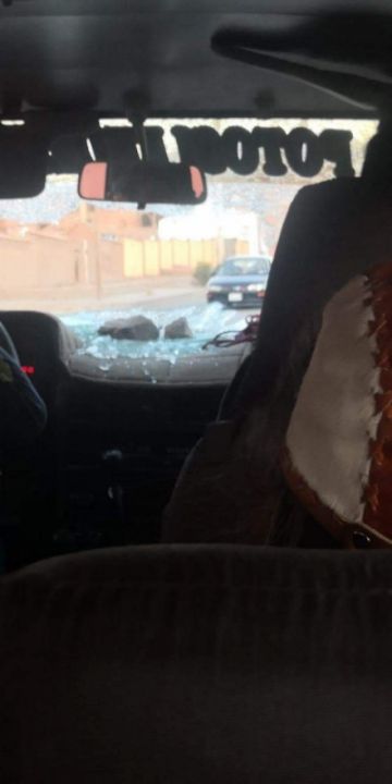 Así quedó el motorizado.