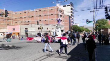 Así lucen las calles el lunes por la mañana.