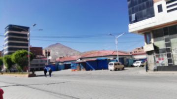Así lucen las calles el lunes por la mañana.