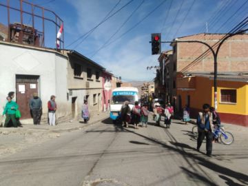Así lucen las calles el lunes por la mañana.