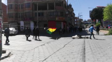 Así lucen las calles el lunes por la mañana.