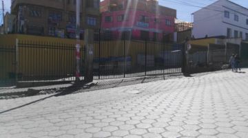 Así lucen las calles el lunes por la mañana.