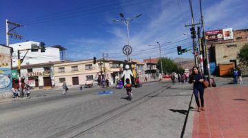 Así lucen las calles el lunes por la mañana.