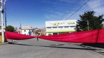 Así lucen las calles el lunes por la mañana.