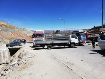 Las garitas están bloqueadas. 