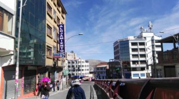 Así lucen las calles el lunes por la mañana.