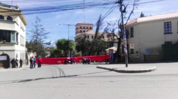 Así lucen las calles el lunes por la mañana.