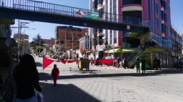 Así lucen las calles el lunes por la mañana.