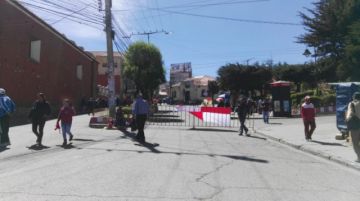 Así lucen las calles el lunes por la mañana.