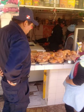 La Intendencia realiza controles desde la madrugada.