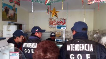 La Intendencia realiza controles desde la madrugada.
