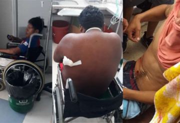 Las personas recibieron atención médica. 