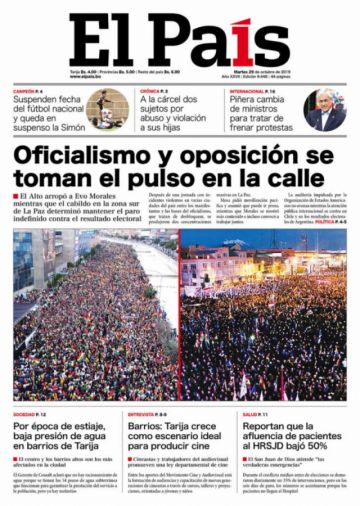 El País, Tarija.
