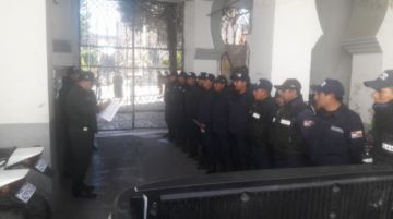 La Intendencia realiza controles desde la madrugada.