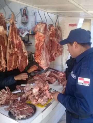 La Intendencia realiza controles desde la madrugada.