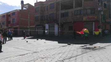 Varios puntos de la ciudad están bloqueados.