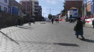 Varios puntos de la ciudad están bloqueados.