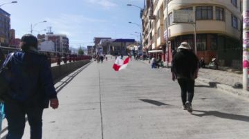 Varios puntos de la ciudad están bloqueados.