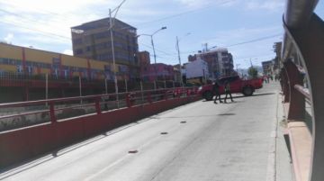 Varios puntos de la ciudad están bloqueados.