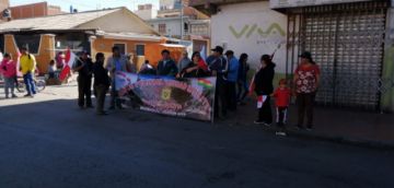 Partieron desde la zona baja.
