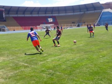 Jugaron un partido amistoso.
