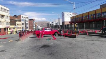 Varios puntos de la ciudad están bloqueados.