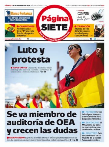 Página Siete, La Paz.